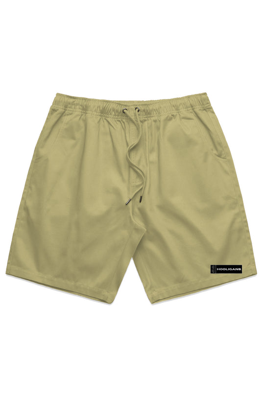 Hooligans Street Gang Khaki Shorts