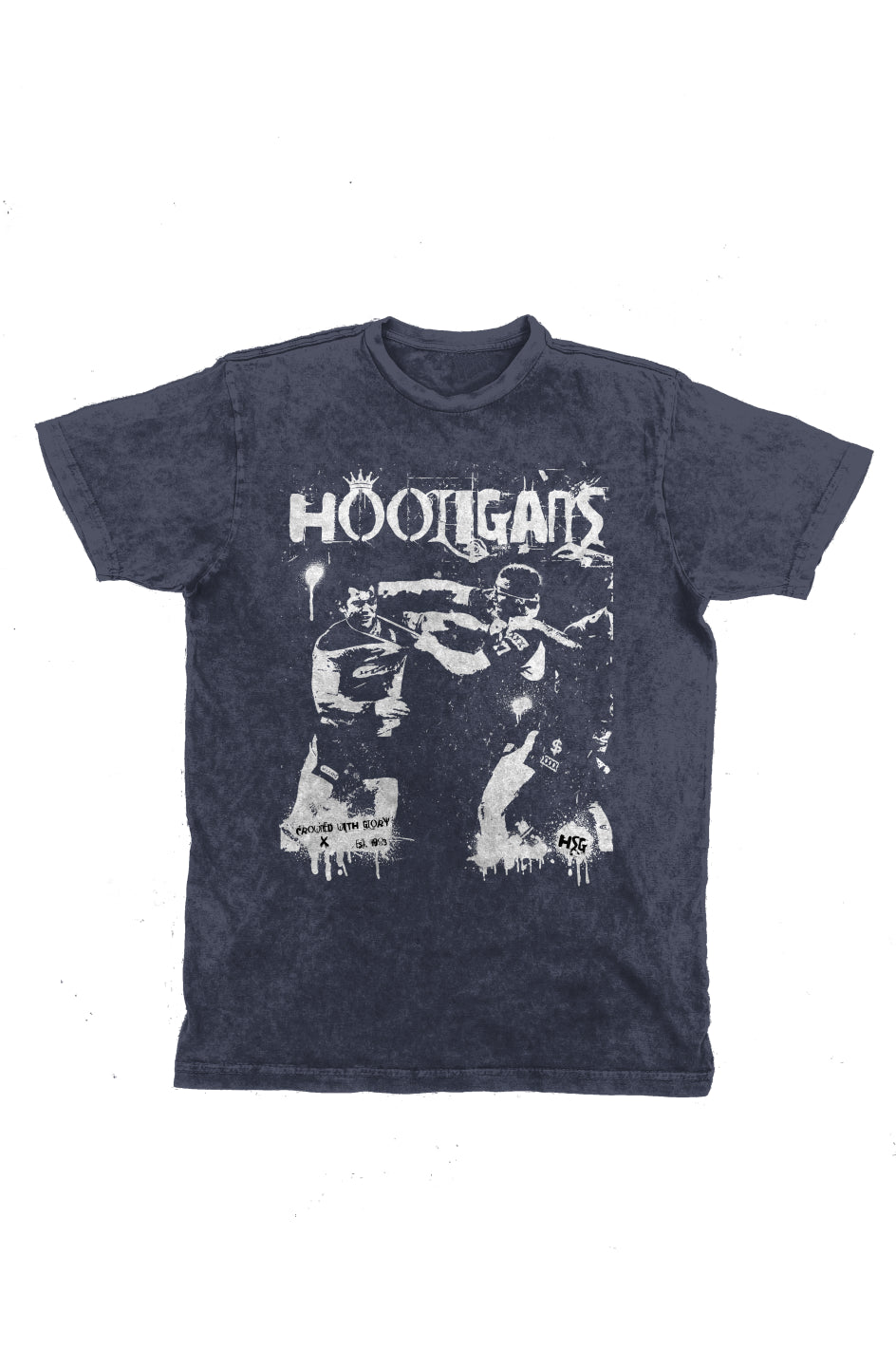 Hooligans Rugby Club Smash Vintage T