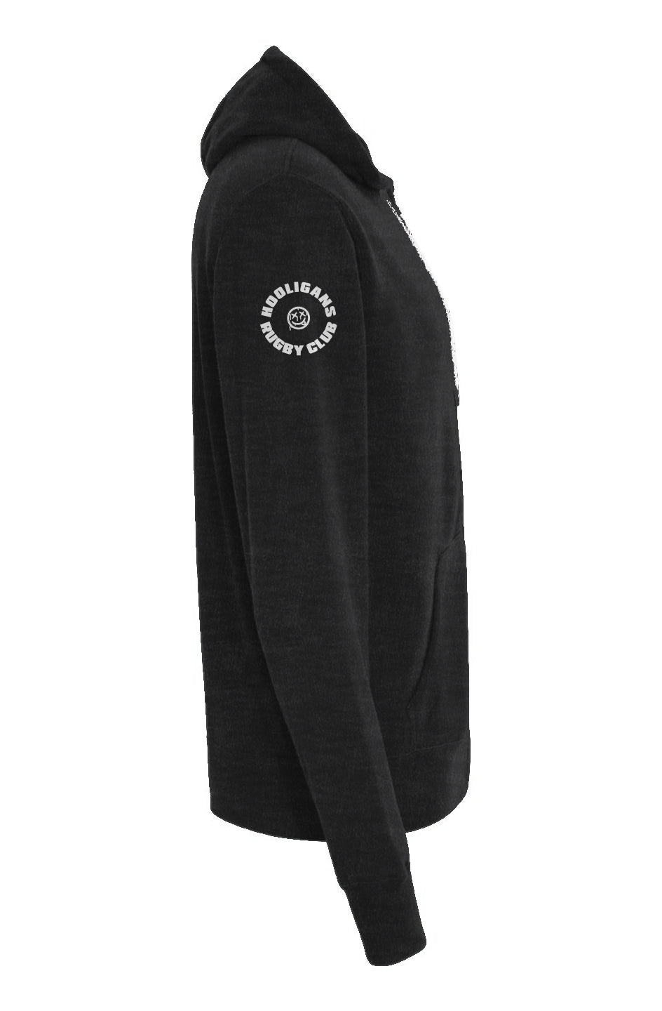 Hooligans Rugby Club Smash Face Zip Hoodie